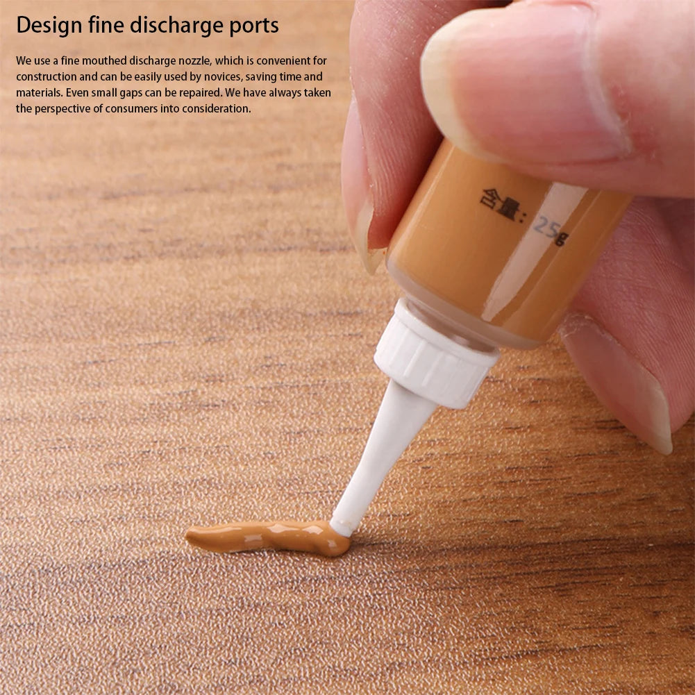 1/2PCS Wooden Furniture Refinishing Paint,Multipurpose Scratch Repair Agent,DIY 16 Colors Furniture Repairing Paste Mending Tool