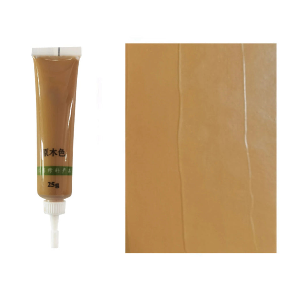25g Multicolor Wood Repair Paste,Multipurpose Floor Scratch Paint Repair for Table Oak Cabinet,Wooden Furniture Scratch Filler