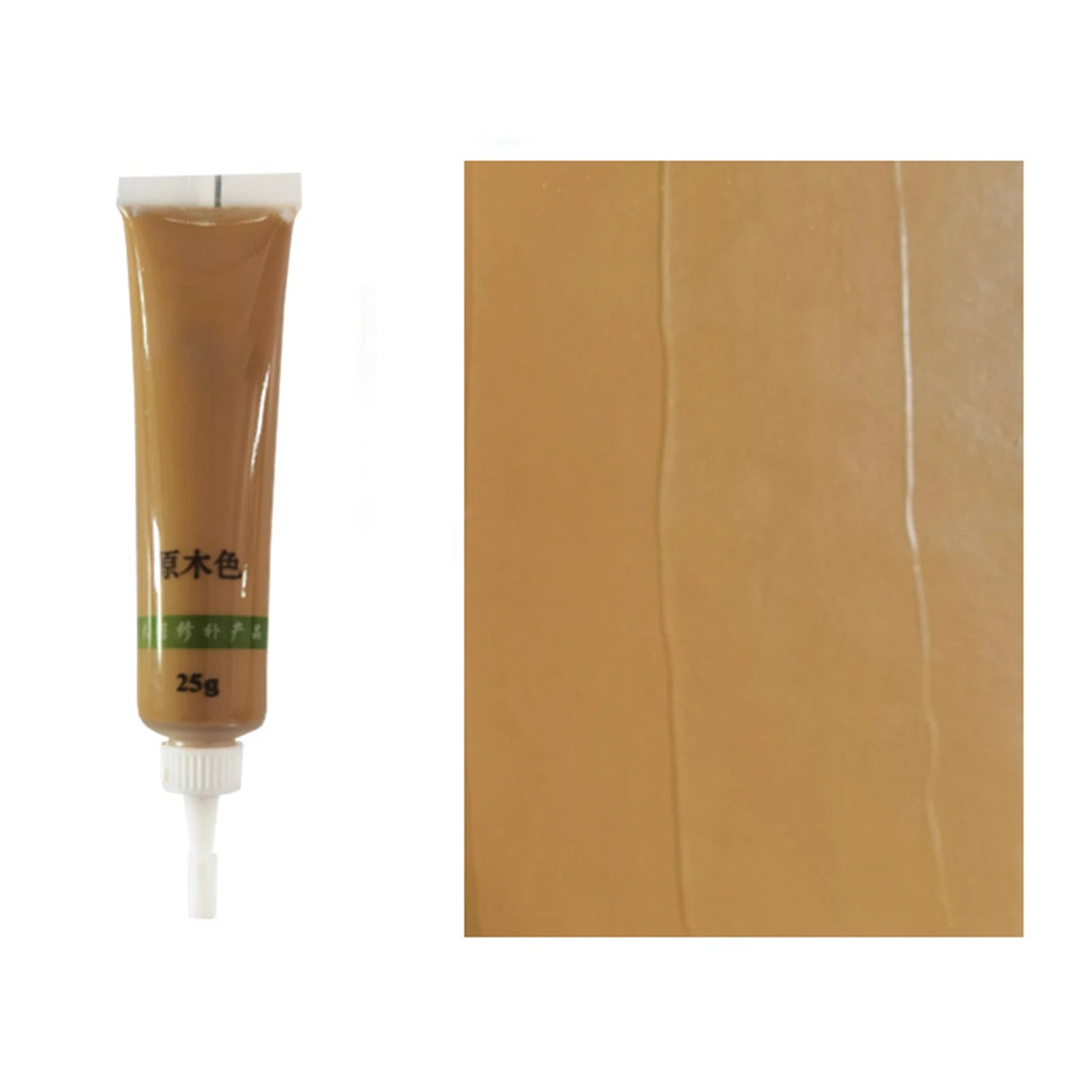 25g Multicolor Wood Repair Paste,Multipurpose Floor Scratch Paint Repair for Table Oak Cabinet,Wooden Furniture Scratch Filler