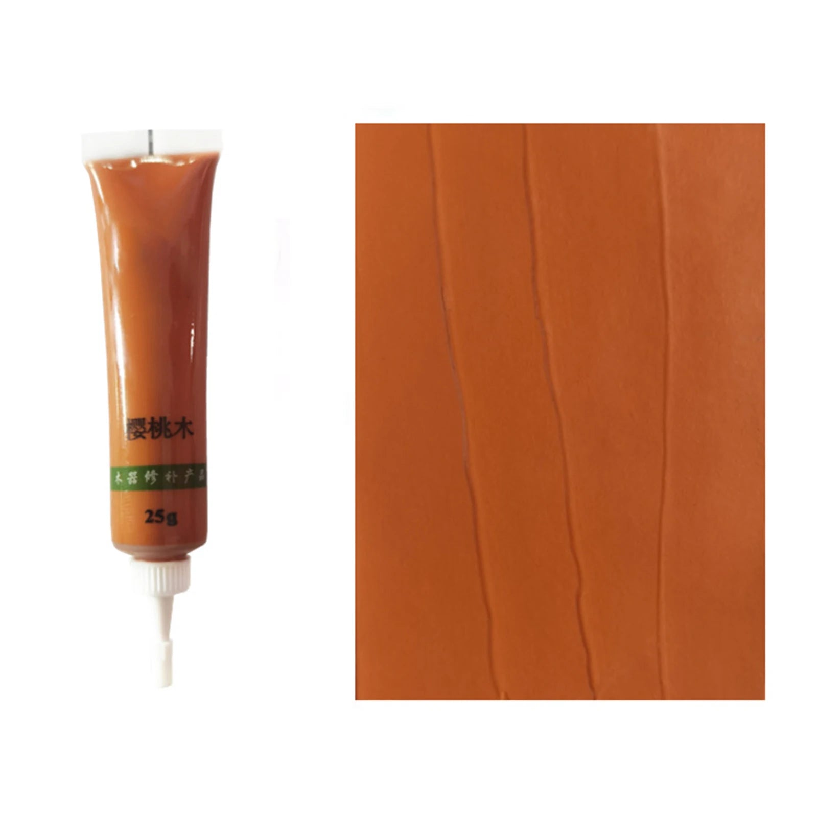 25g Multicolor Wood Repair Paste,Multipurpose Floor Scratch Paint Repair for Table Oak Cabinet,Wooden Furniture Scratch Filler