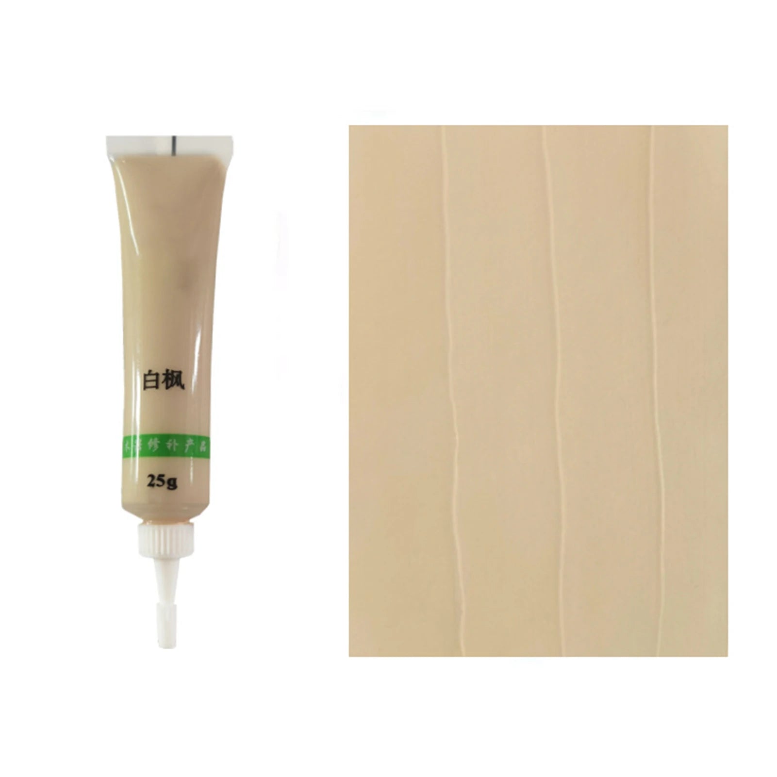 25g Multicolor Wood Repair Paste,Multipurpose Floor Scratch Paint Repair for Table Oak Cabinet,Wooden Furniture Scratch Filler